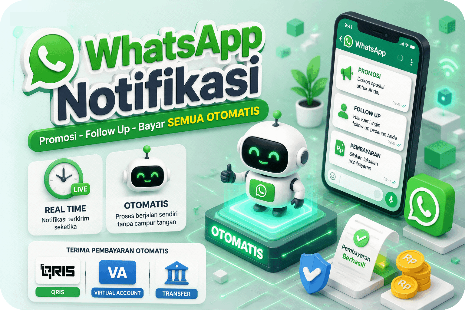 Free 📣 WA Notifikasi